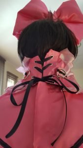 Candy Cupcake Corseted Satin Sissy Dress