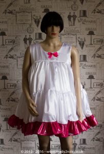 Baby Doll Bodice Petticoat With Contrast Trim 1
