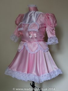 Sissy Dress “The Petal” Lockable Sissy Dress with Hidden Secrets – Made to Measure and in a Colour of your Choice 1