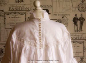 Victorian Smock Dress in Cotton 2