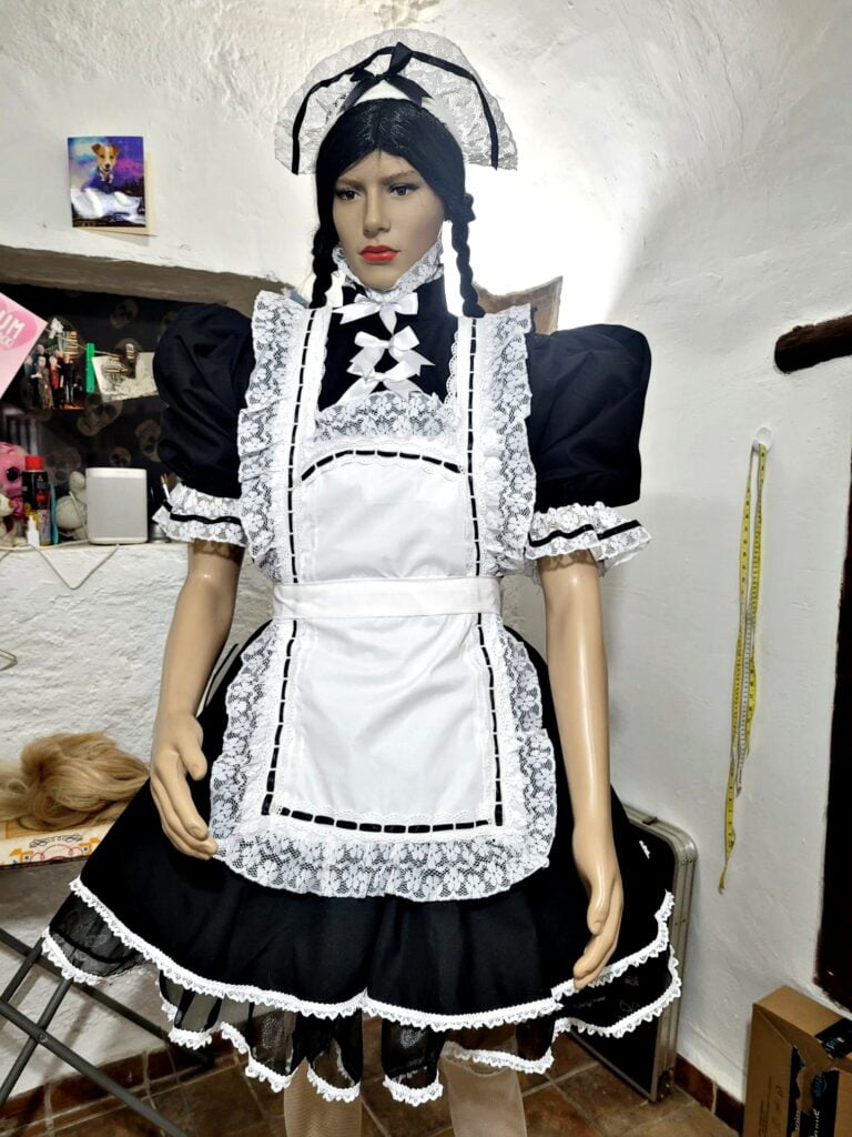 The Perfect Sissy Maid Dress Sissy Maid Claudette Ready2role